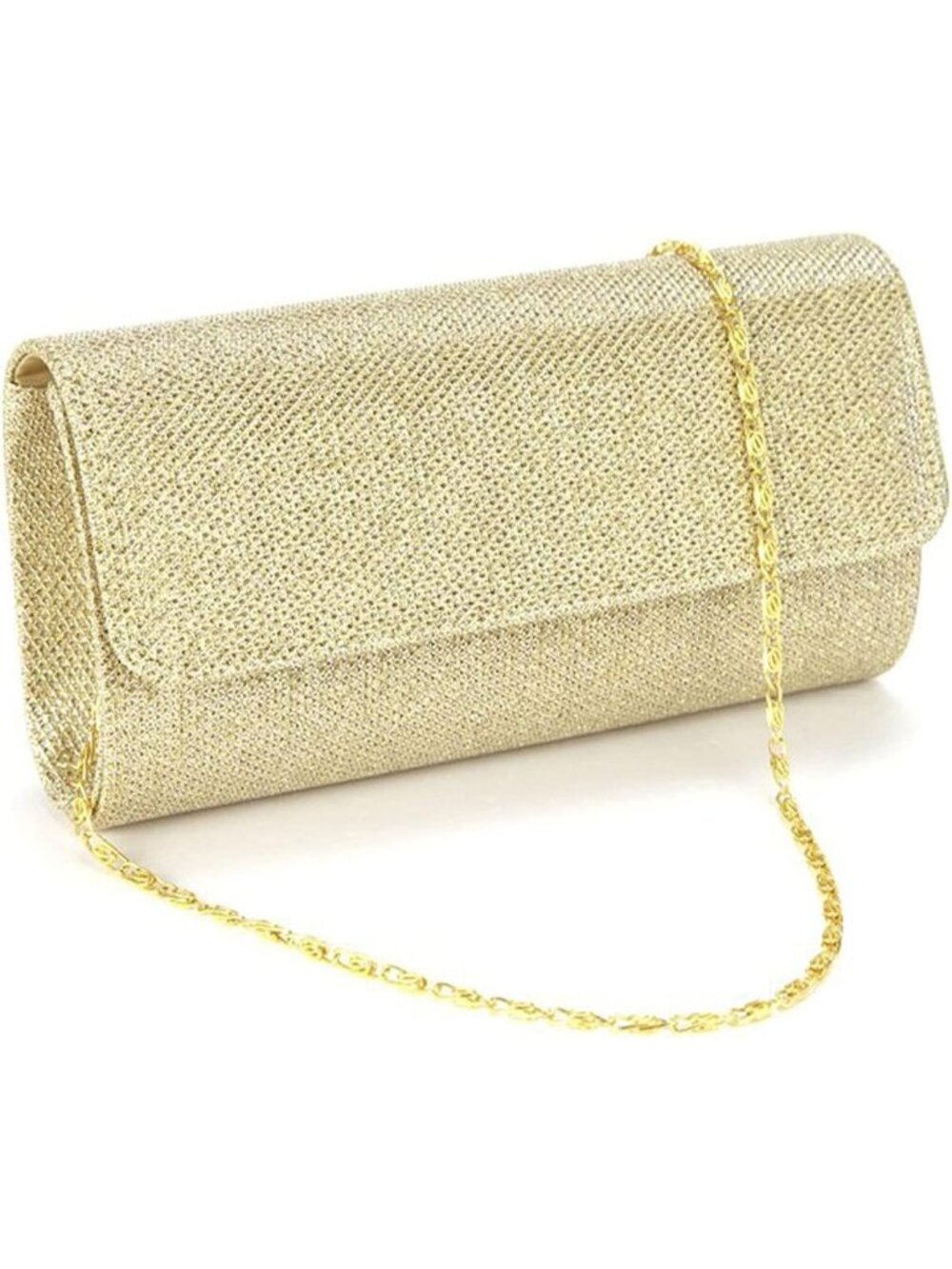 〽️ Women's Gold Sparkling Clutch Purse For Evening Party Wedding Handbag